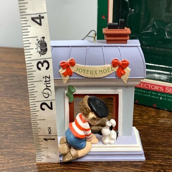 Hallmark windows of the world French 1988 ornament￼ - Picture 5 of 6